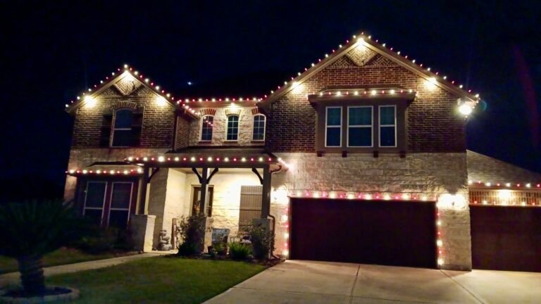 Christmas Lights Decoration Christmas light installation in Pearland, Tx (photo 2)