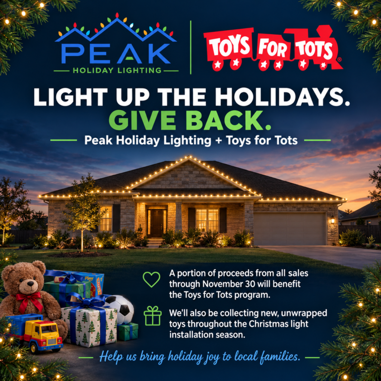 Peak Holiday Lighting Christmas light installation in Lubbock, Texas (photo 4)