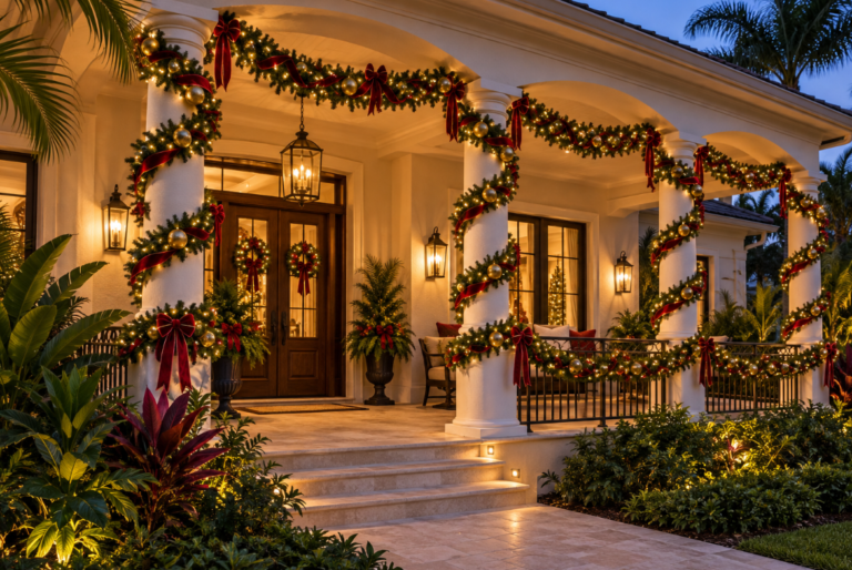 Workspro US Remodeling Corp Christmas wreaths and garland in Bradenton, FL (photo 2)