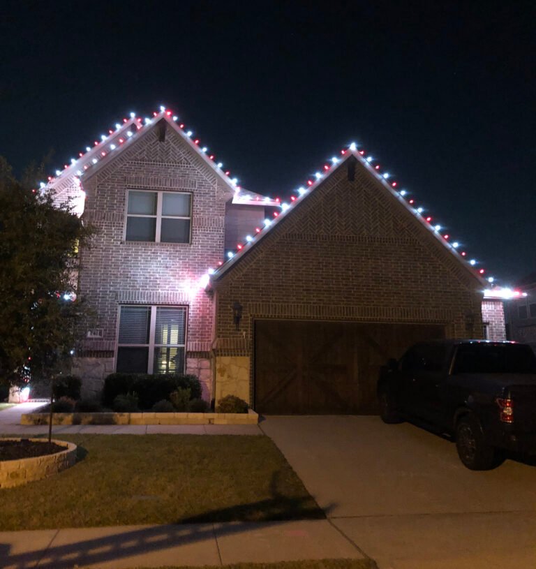 PK Lighting Christmas light installation in Garland, Texas (photo 3)