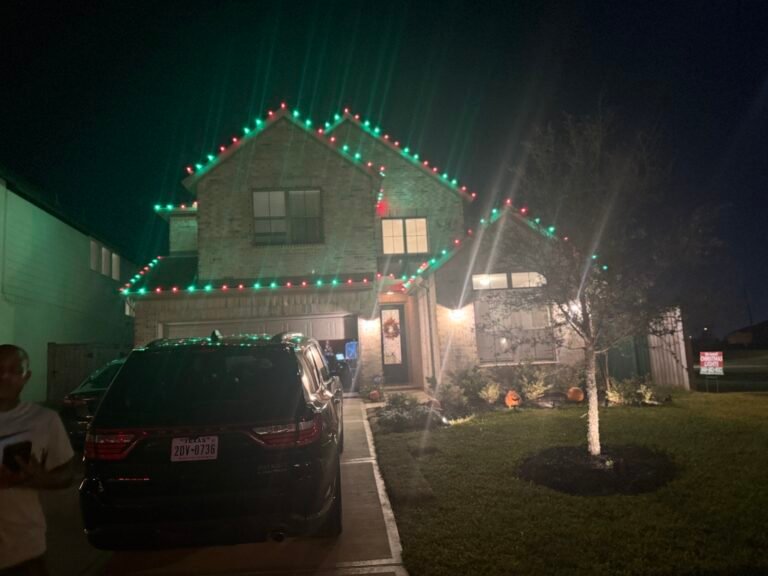 Lone Star Christmas Lighting Christmas light installation in Spring, Texas (photo 6)