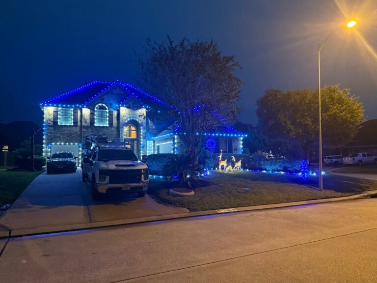 Lone Star Christmas Lighting Christmas light installation in Spring, Texas (photo 1)