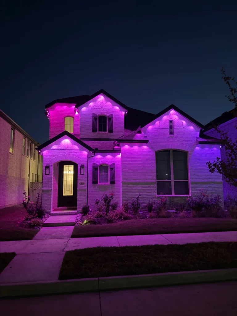 Grants Outdoor Christmas lights near Colleyville, TX